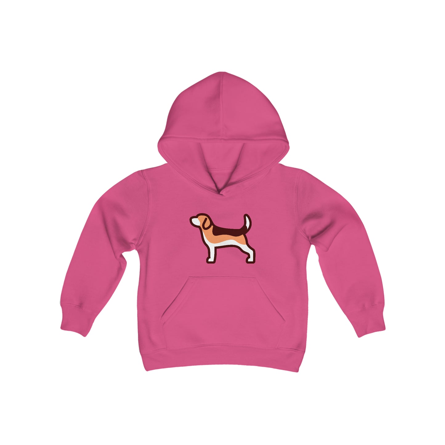 Modern Beagle Youth Heavy Blend Hooded Sweatshirt - Finleys Online