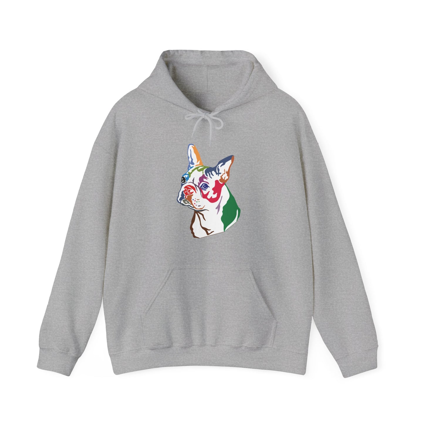 Boston Terrier Modern Art - Unisex Heavy Blend™ Hooded Sweatshirt - Finleys Online