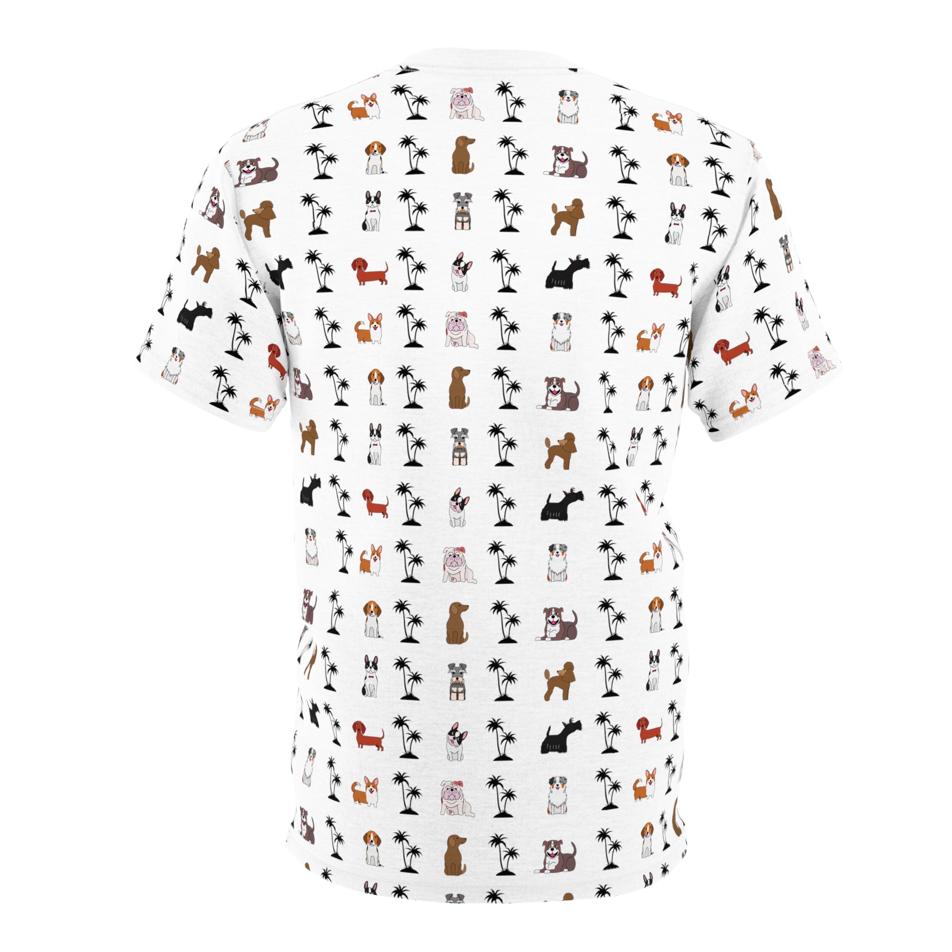 All Dogs and Palms Unisex Cut & Sew Tee - Finleys Online