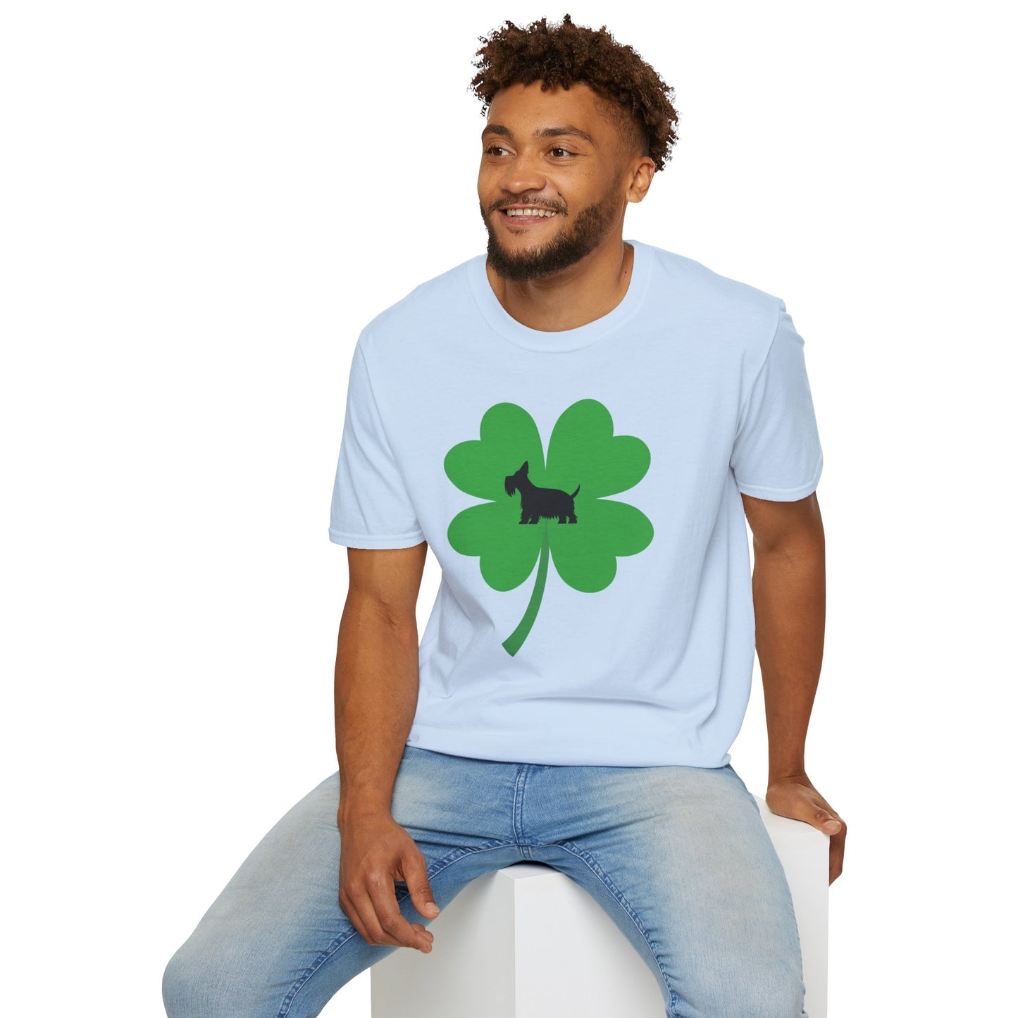 Lucky Scottie Unisex T-Shirt - Finleys Online