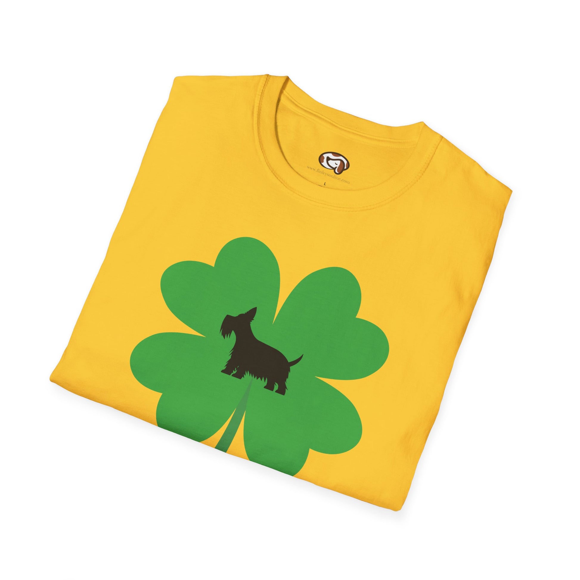 Lucky Scottie Unisex T-Shirt - Finleys Online