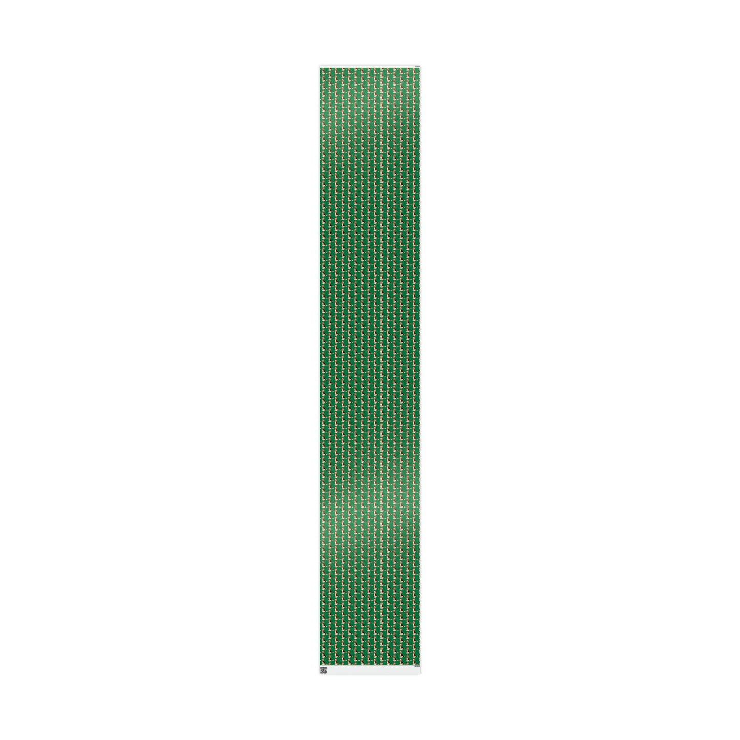 New Sizes: Santa Beagle Green Wrapping Paper - Finleys Online