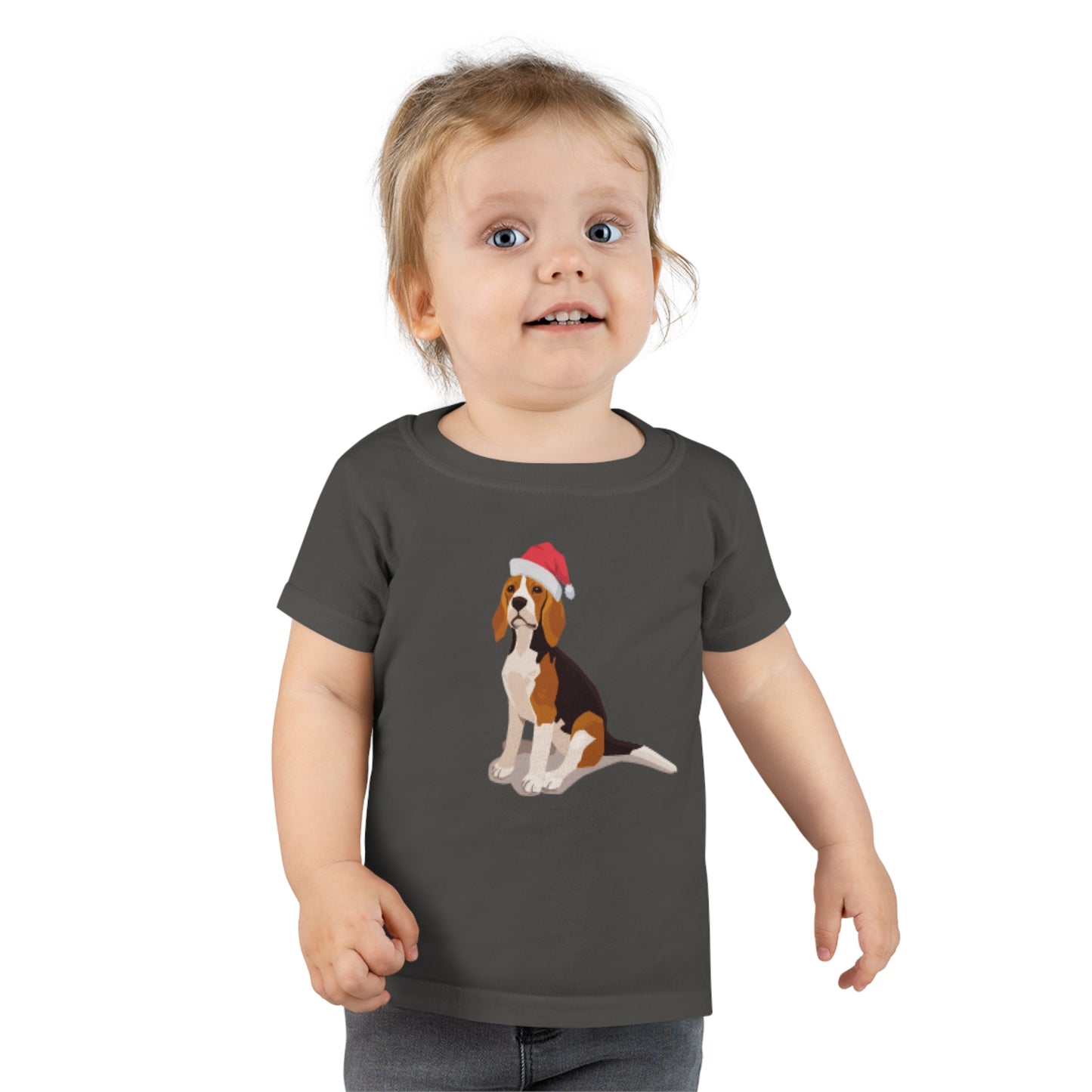 Beagle Santa Toddler T-shirt - Finleys Online