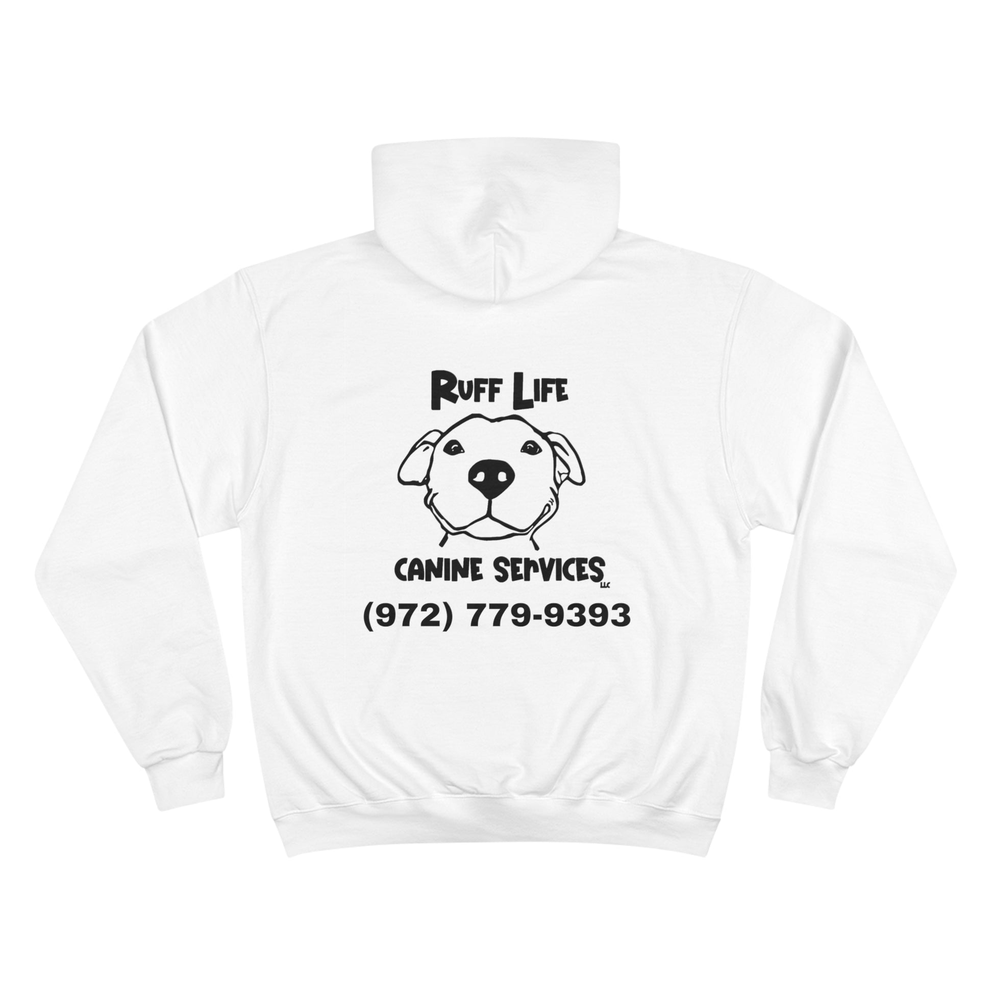 Ruff Life Canine Services Champion Hoodie - Logo 2 - Finleys Online