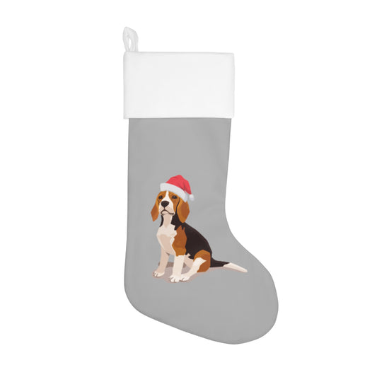 Santa Beagle Holiday Stocking - Finleys Online