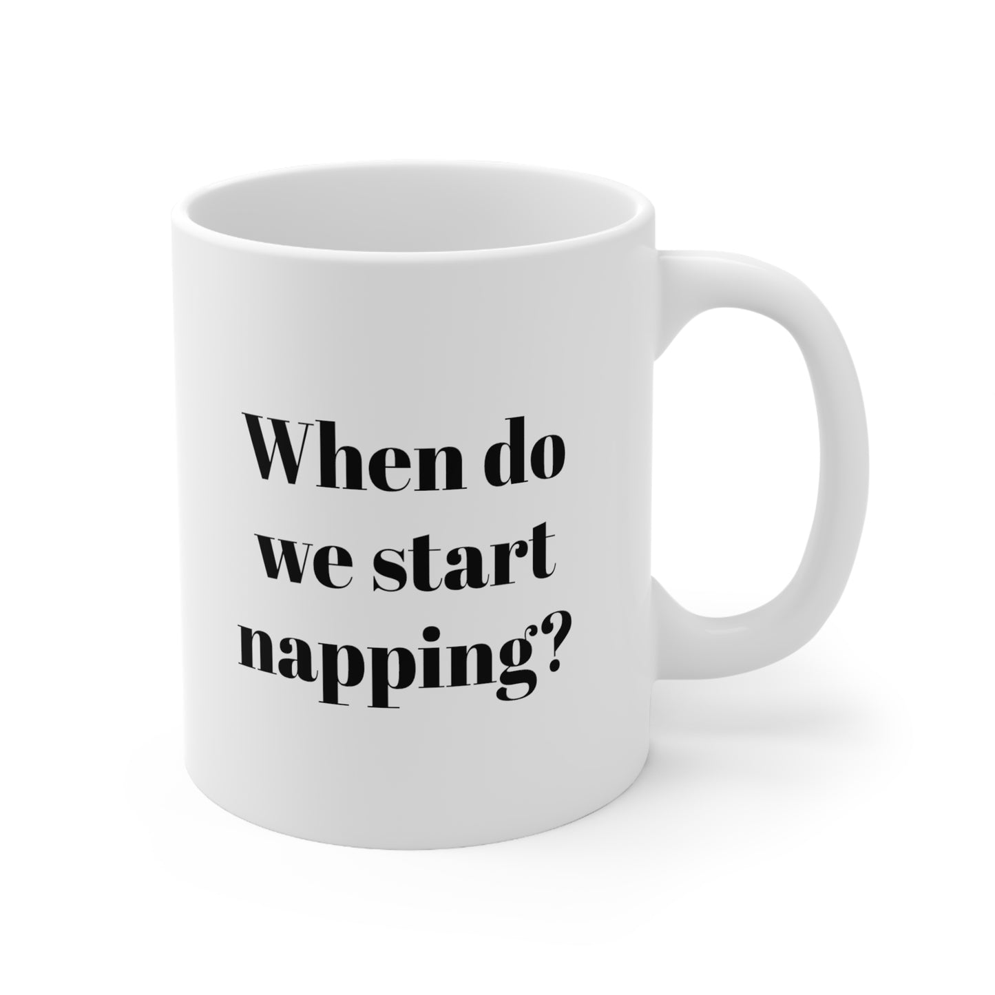 When do we nap Beagle Ceramic Mug 11oz - Finleys Online