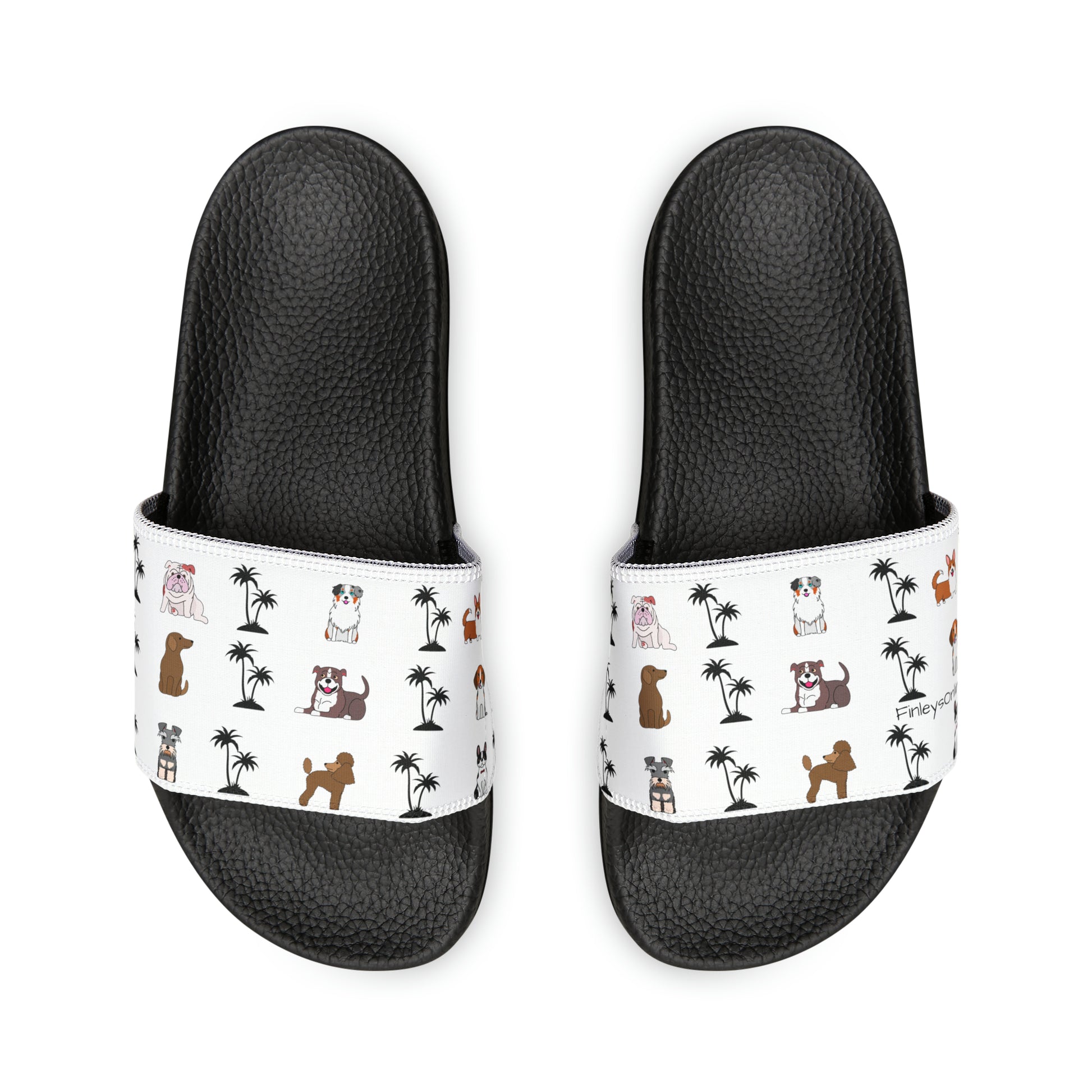 Dogs and Palms Men's Slides - Finleys Online