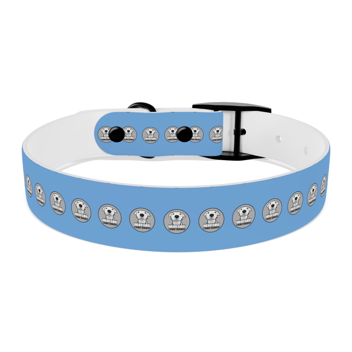 Ruff Life Dog Collar - Light Blue