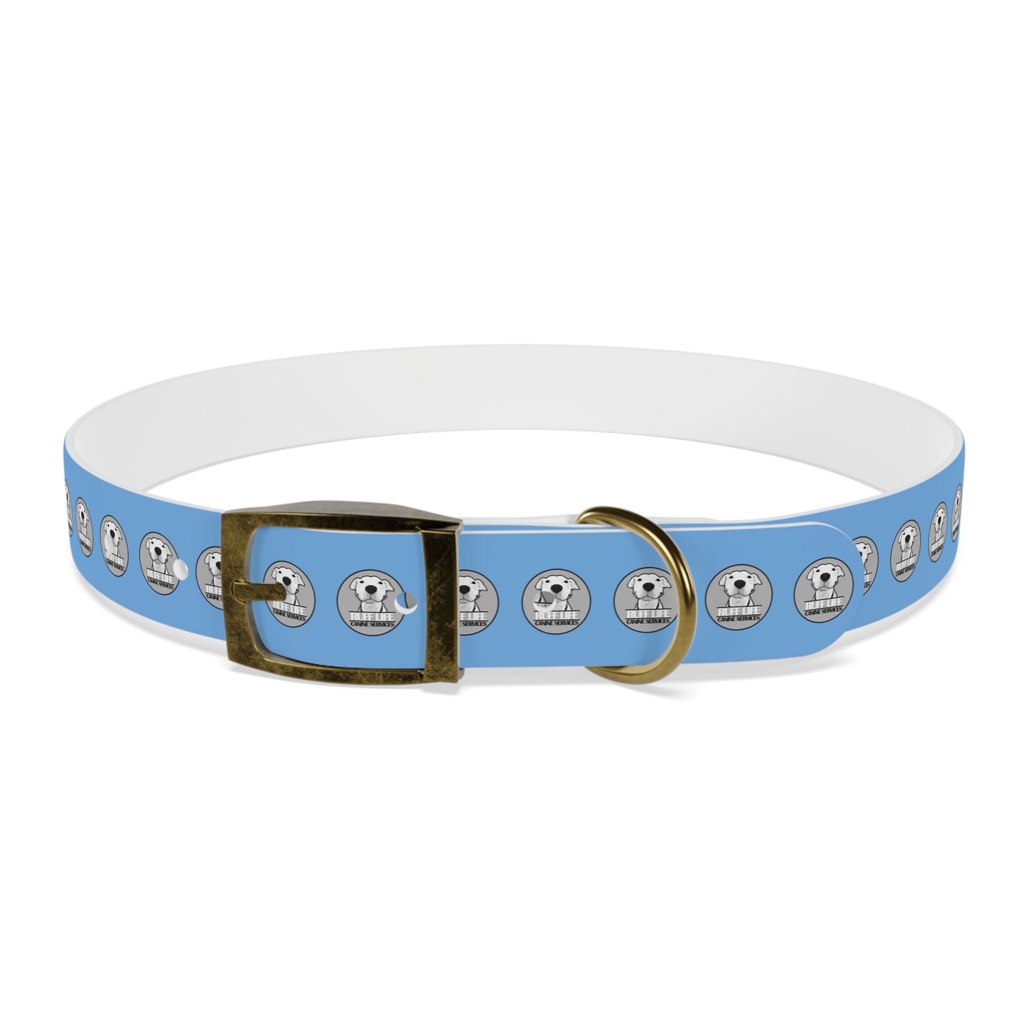 Ruff Life Dog Collar - Light Blue