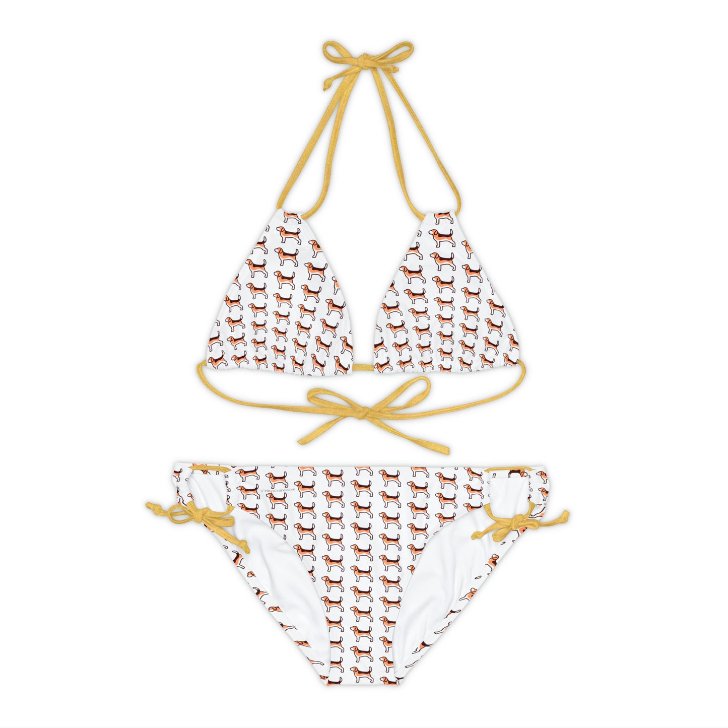 Modern Beagle Strappy Bikini Set - Finleys Online