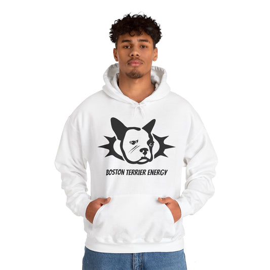 Boston Terrier Energy - Unisex Heavy Blend™ Hooded Sweatshirt - Finleys Online