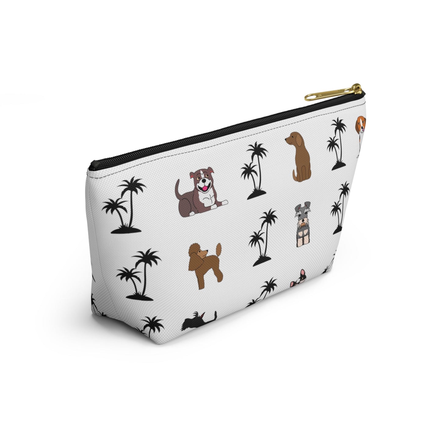 Dogs and Palms Accessory Pouch w T-bottom - Clearance - Finleys Online