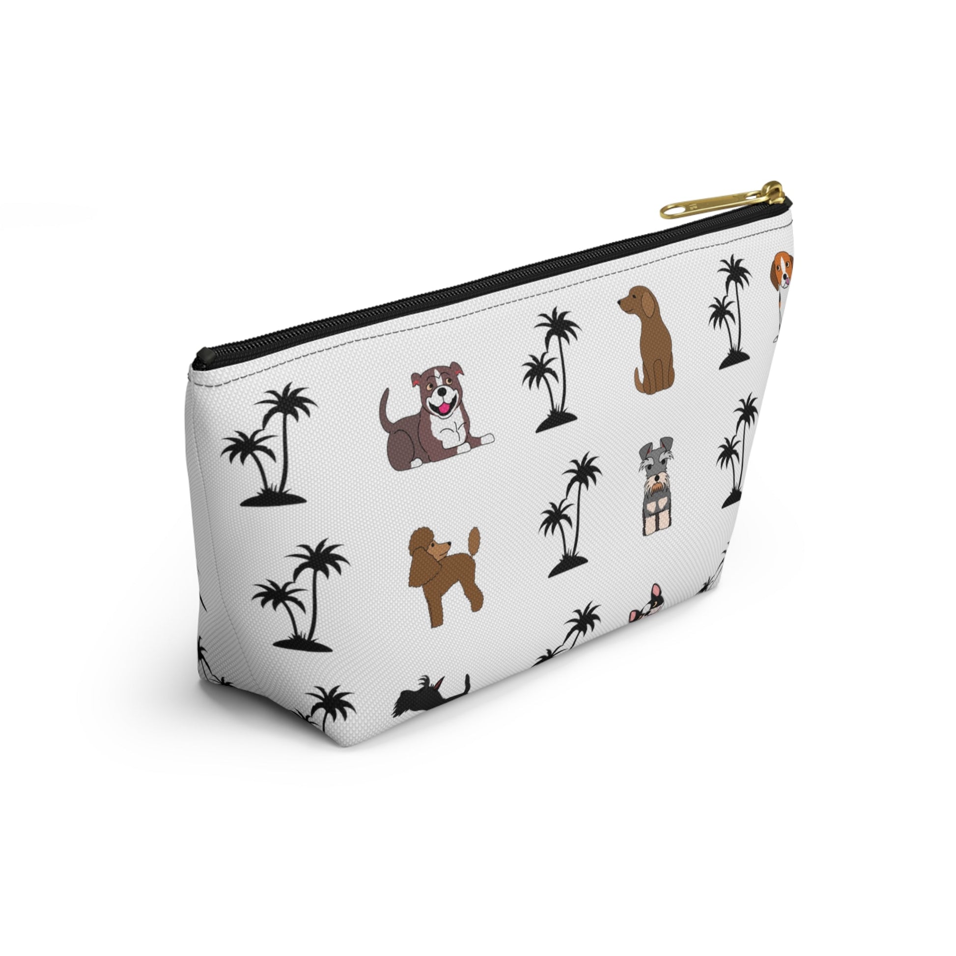 Dogs and Palms Accessory Pouch w T-bottom - Clearance - Finleys Online