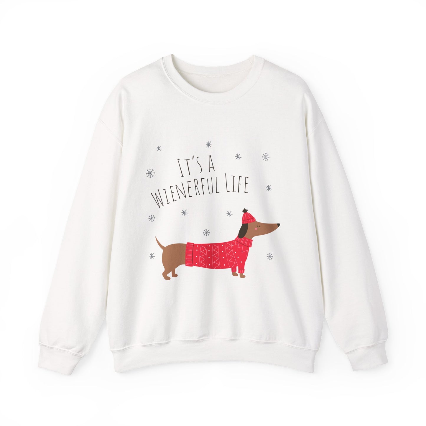 "It's a Wienerful Life" Heavy Blend™ Crewneck Sweatshirt