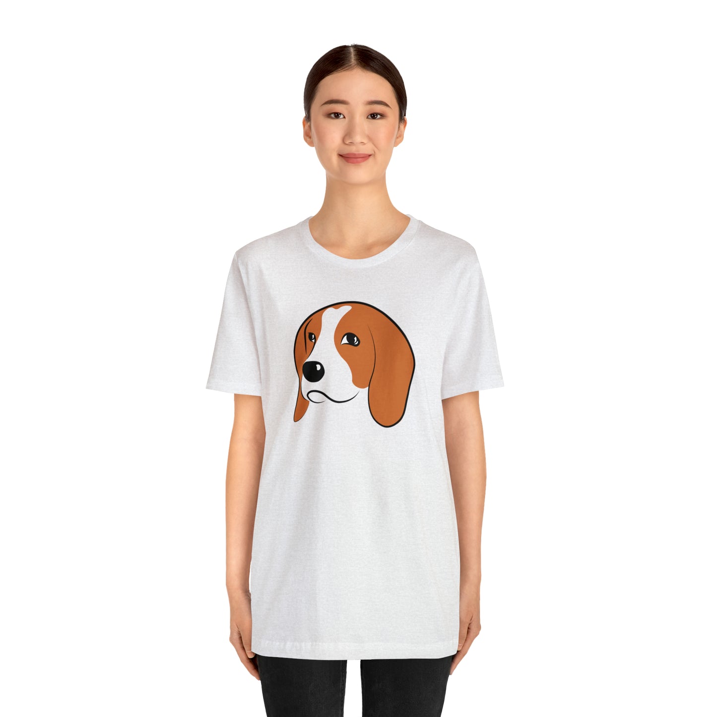 Beagle Face Unisex Jersey Short Sleeve Tee - Finleys Online