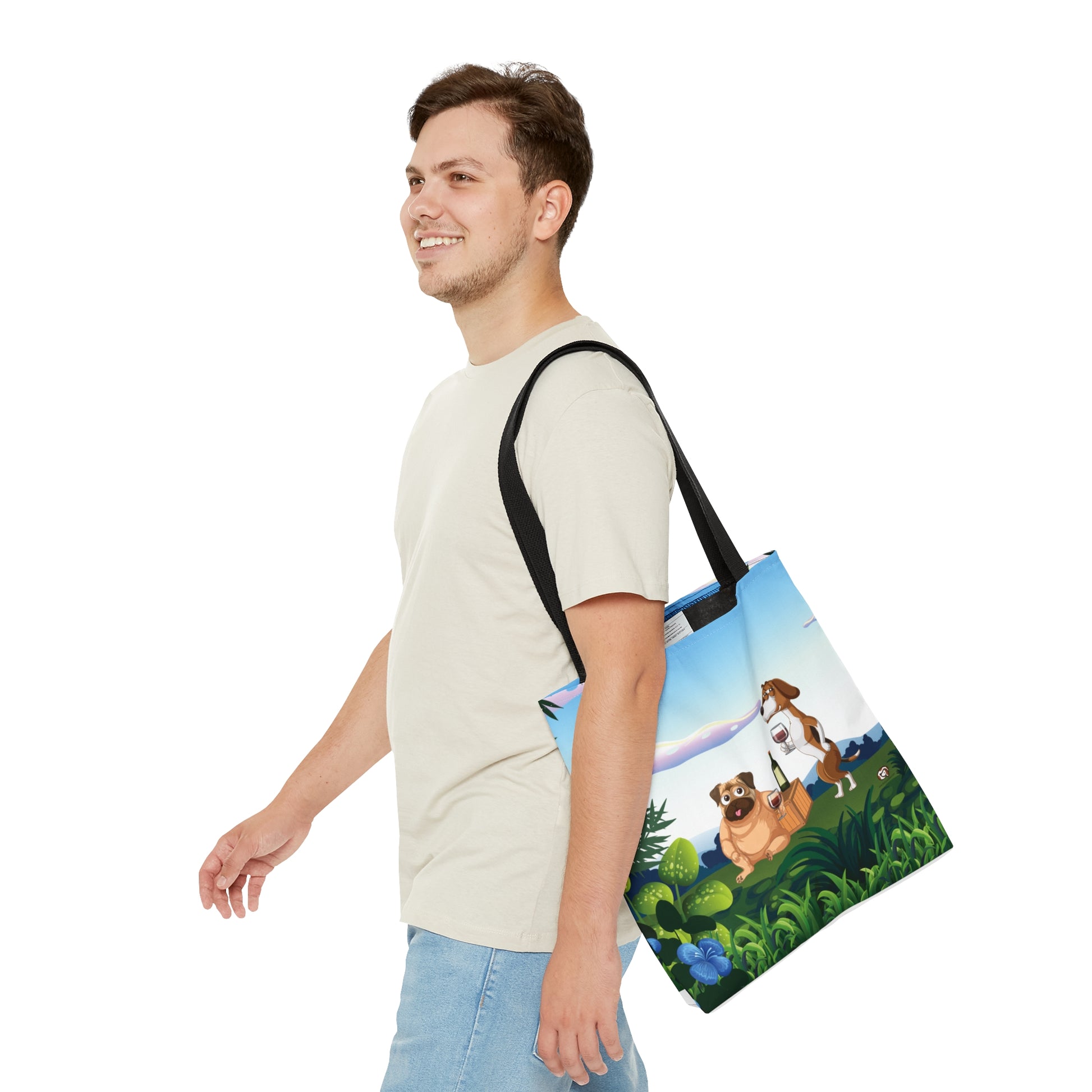 Pug & Beagle Picnic Tote - Finleys Online