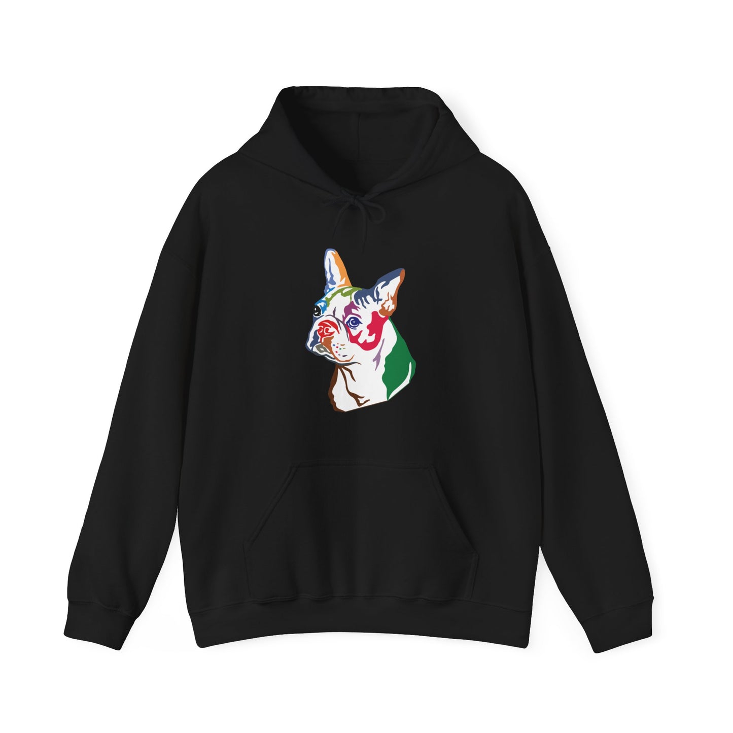 Boston Terrier Modern Art - Unisex Heavy Blend™ Hooded Sweatshirt - Finleys Online