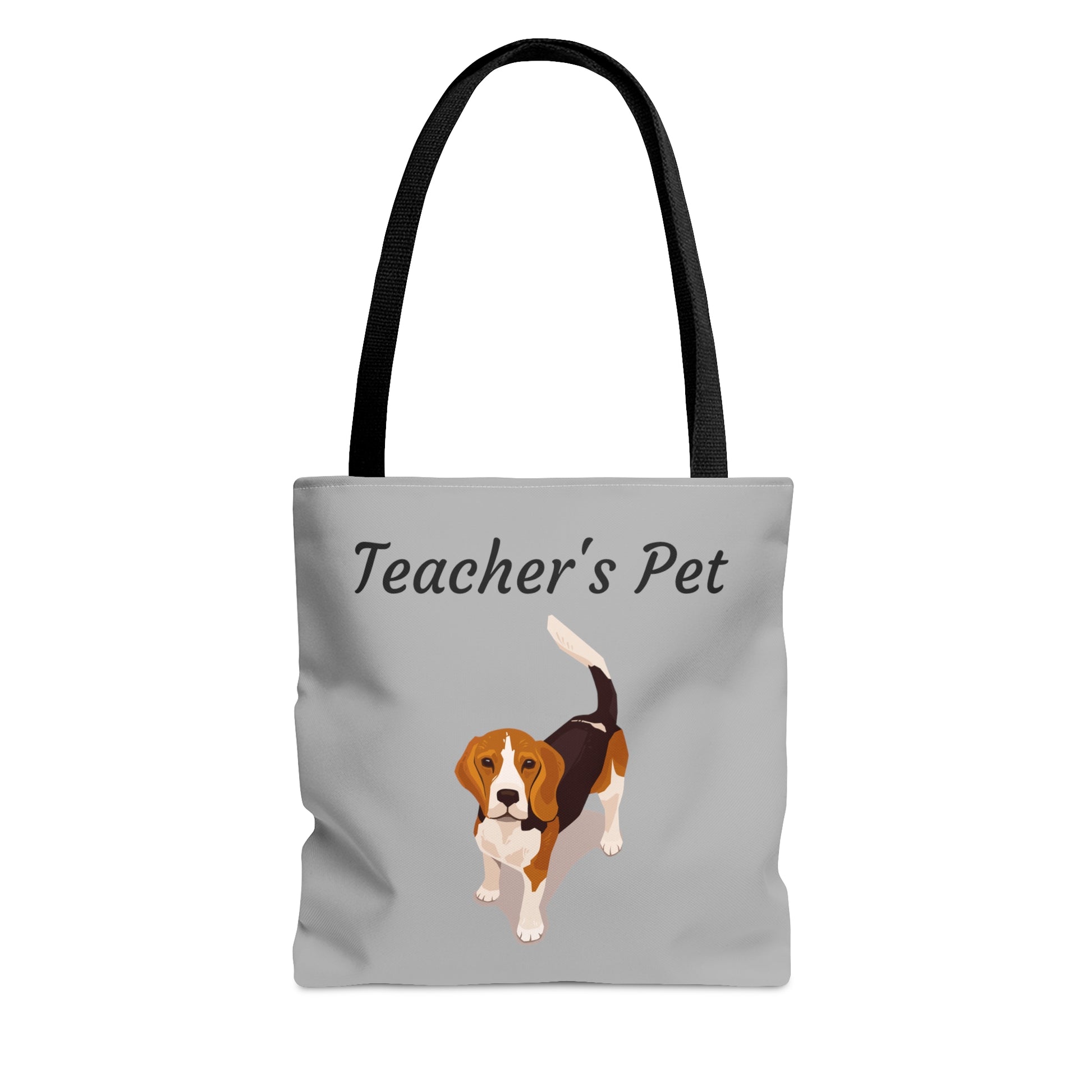 Teacher's Pet (Beagle) Tote - Gray - Finleys Online