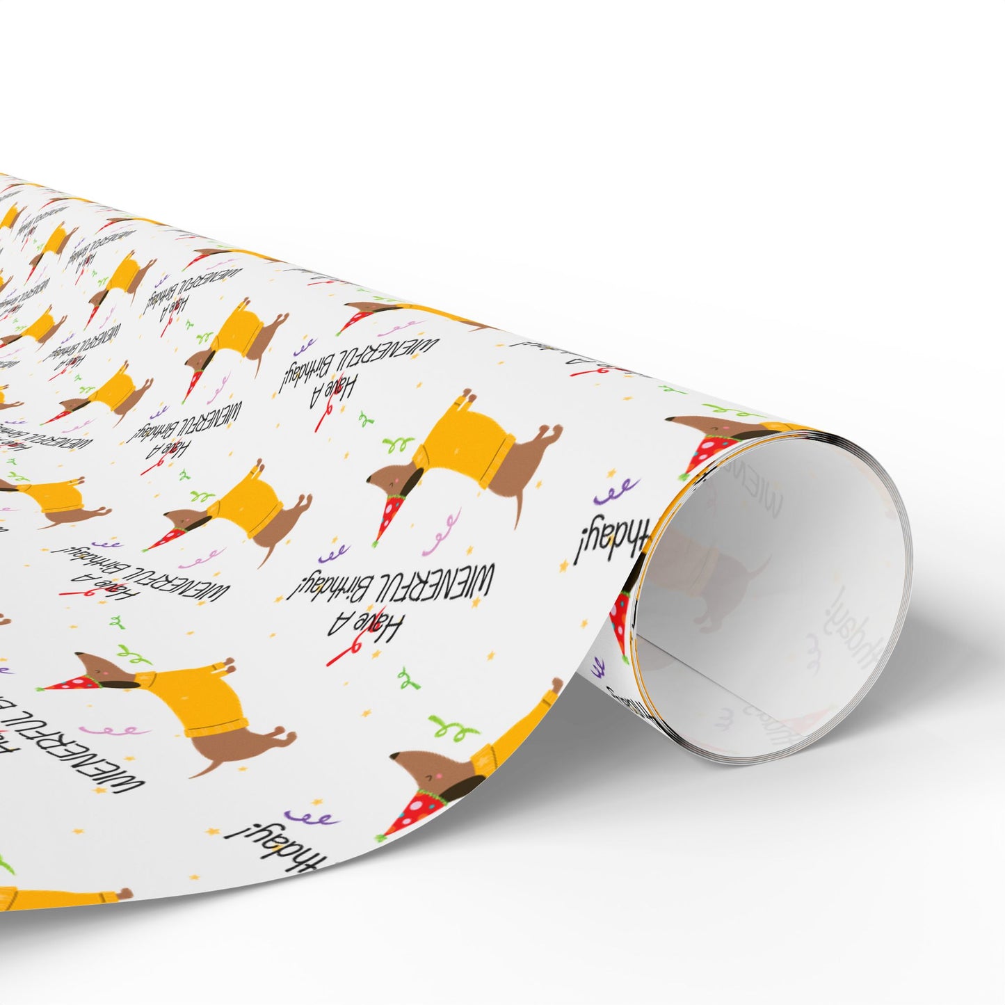 Have a Wienerful Birthday Dachshund Wrapping Paper