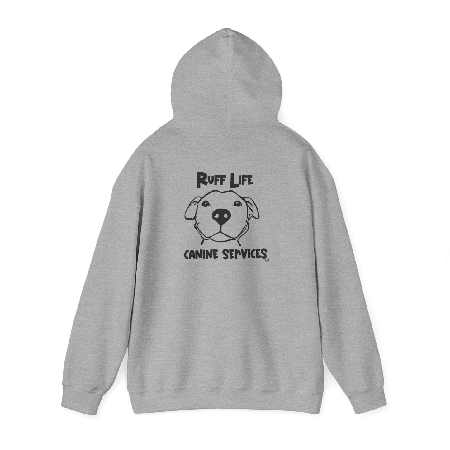 Ruff Life Canine Services - Logo 2 - Adult Sweatshirt - Finleys Online