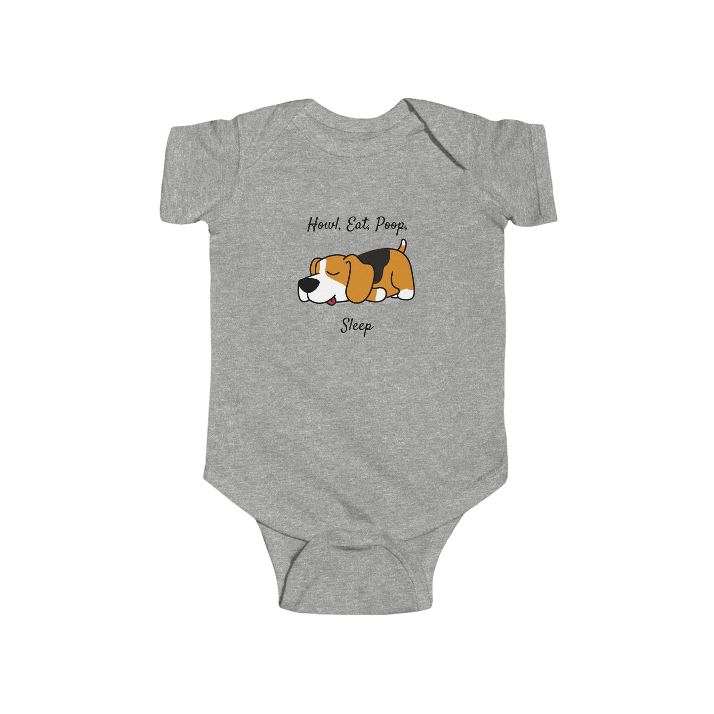 Lazy Beagle Infant Fine Jersey Bodysuit - Finleys Online