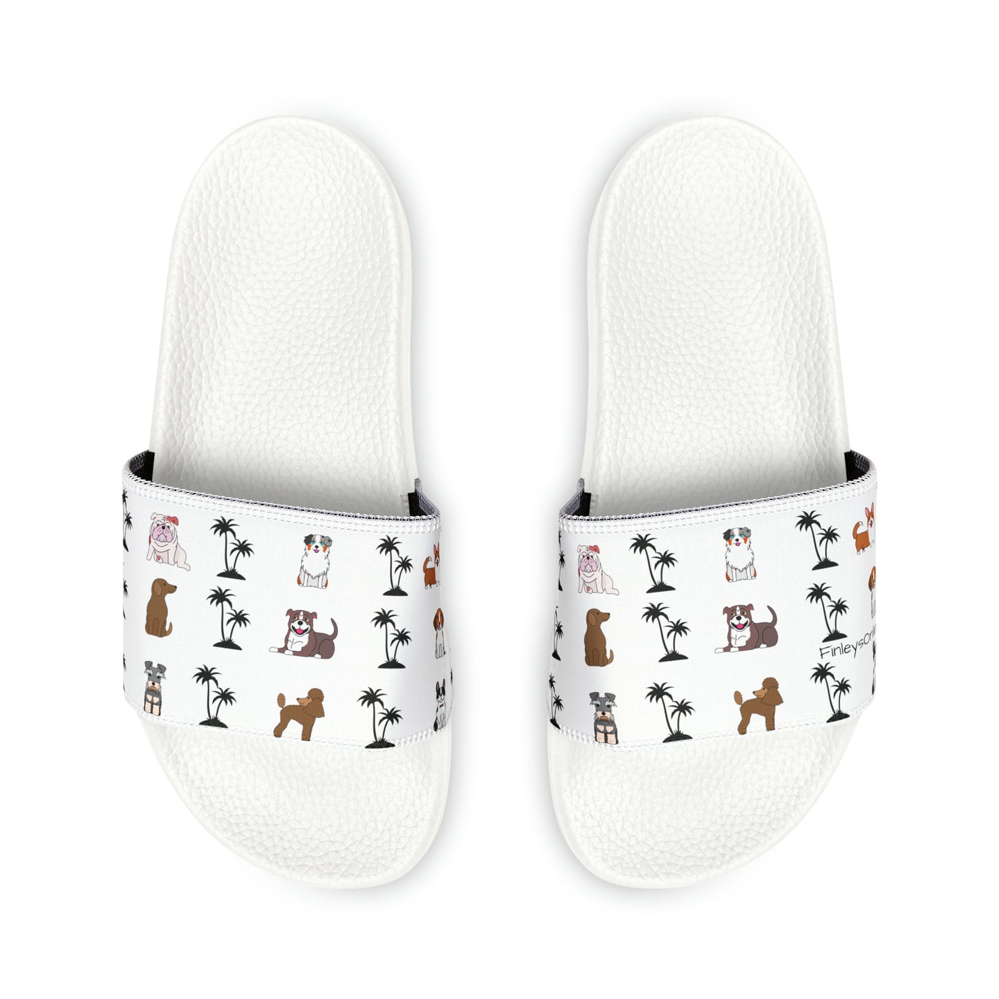 Dogs and Palms Men's Slides - Finleys Online