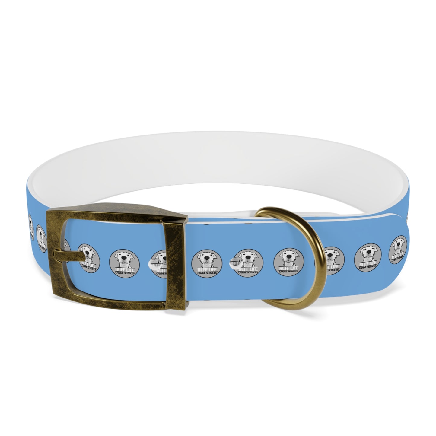 Ruff Life Dog Collar - Light Blue