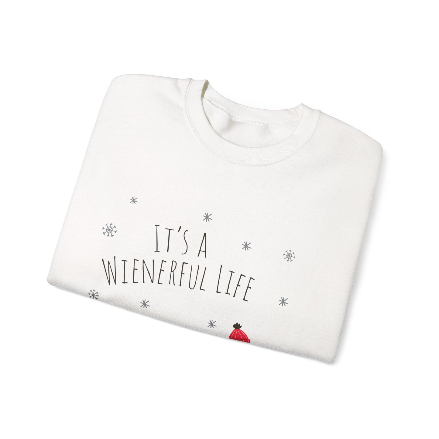 "It's a Wienerful Life" Heavy Blend™ Crewneck Sweatshirt
