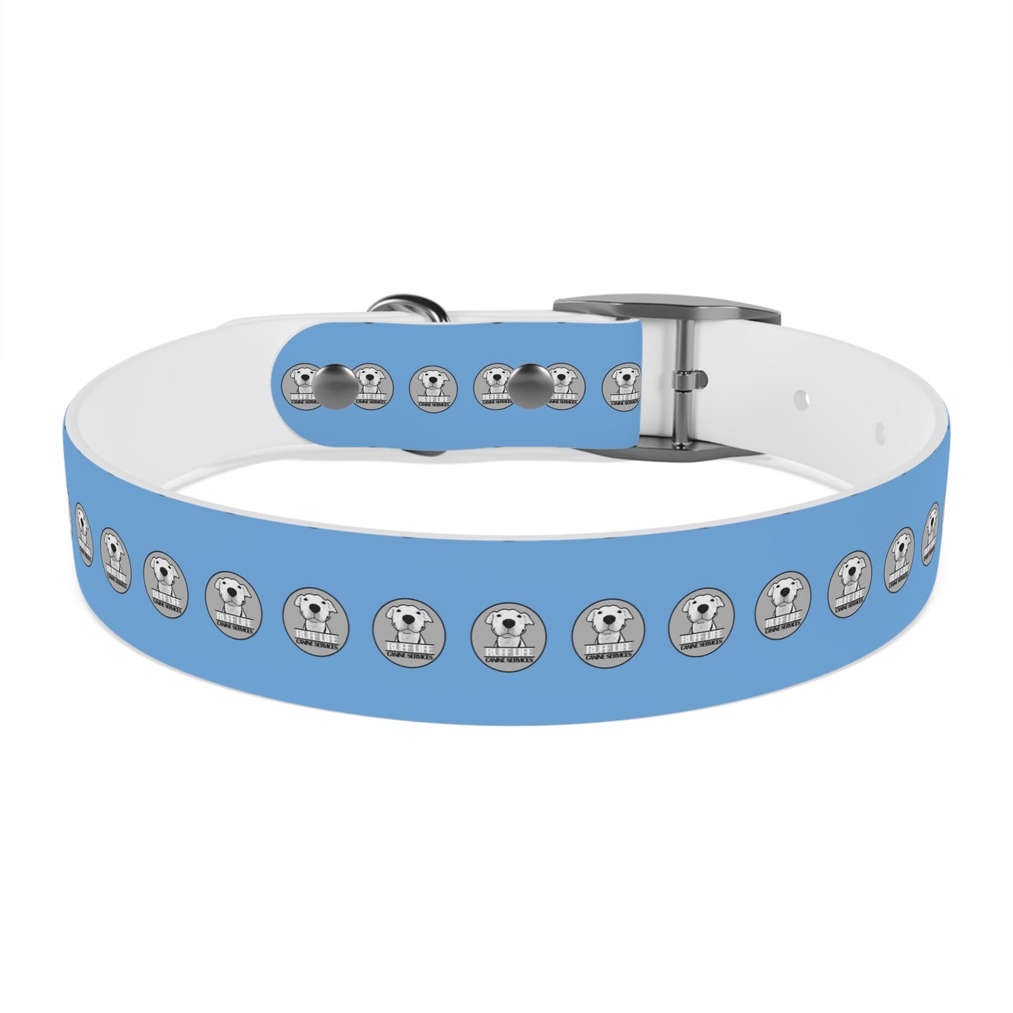 Ruff Life Dog Collar - Light Blue