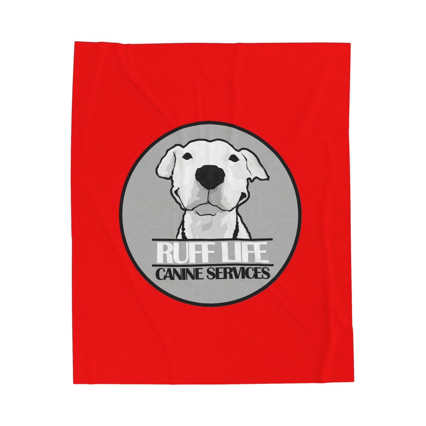 Ruff Life Blanket - Red