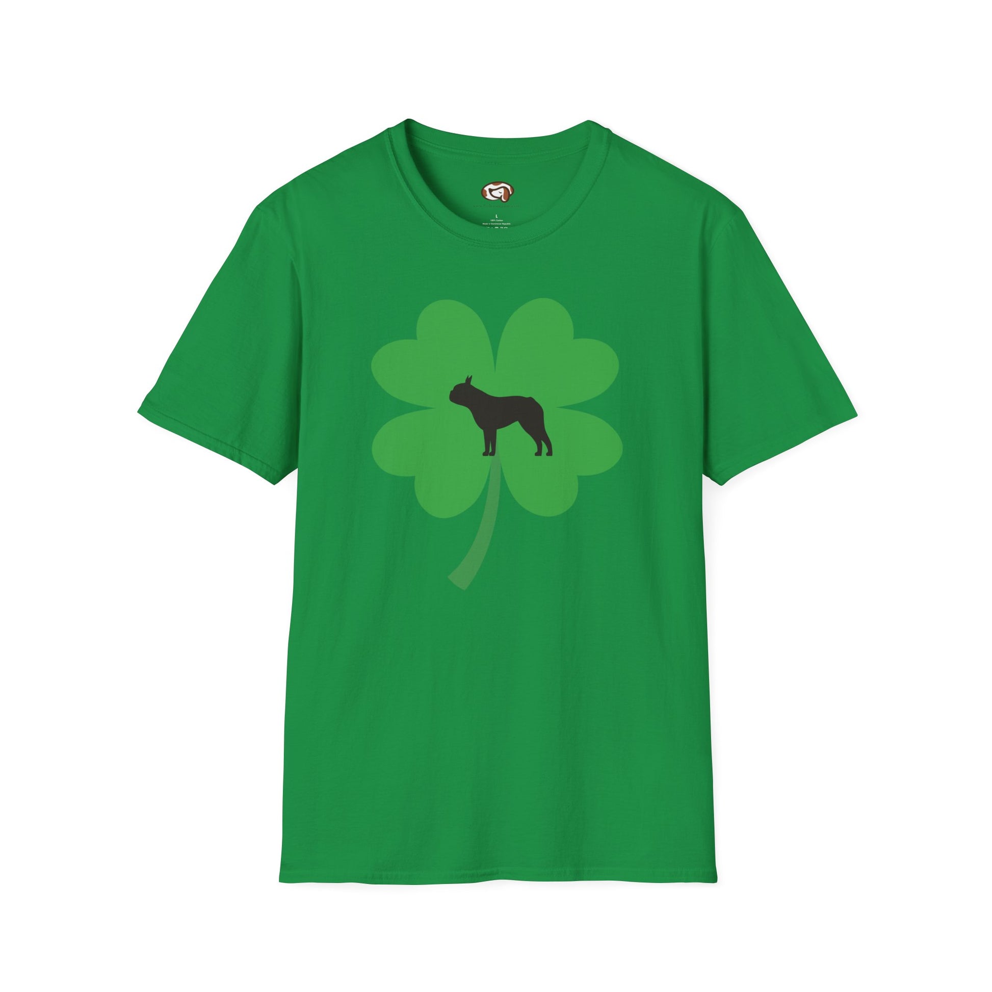 Lucky Boston Terrier Unisex T-Shirt - Finleys Online