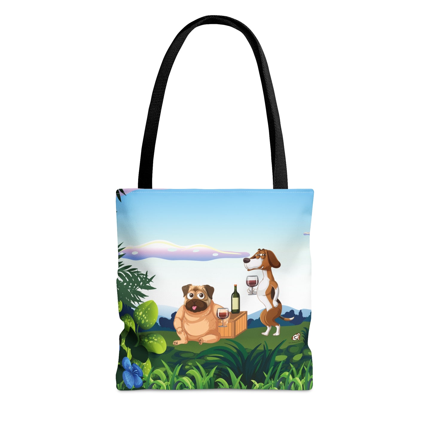 Pug & Beagle Picnic Tote - Finleys Online