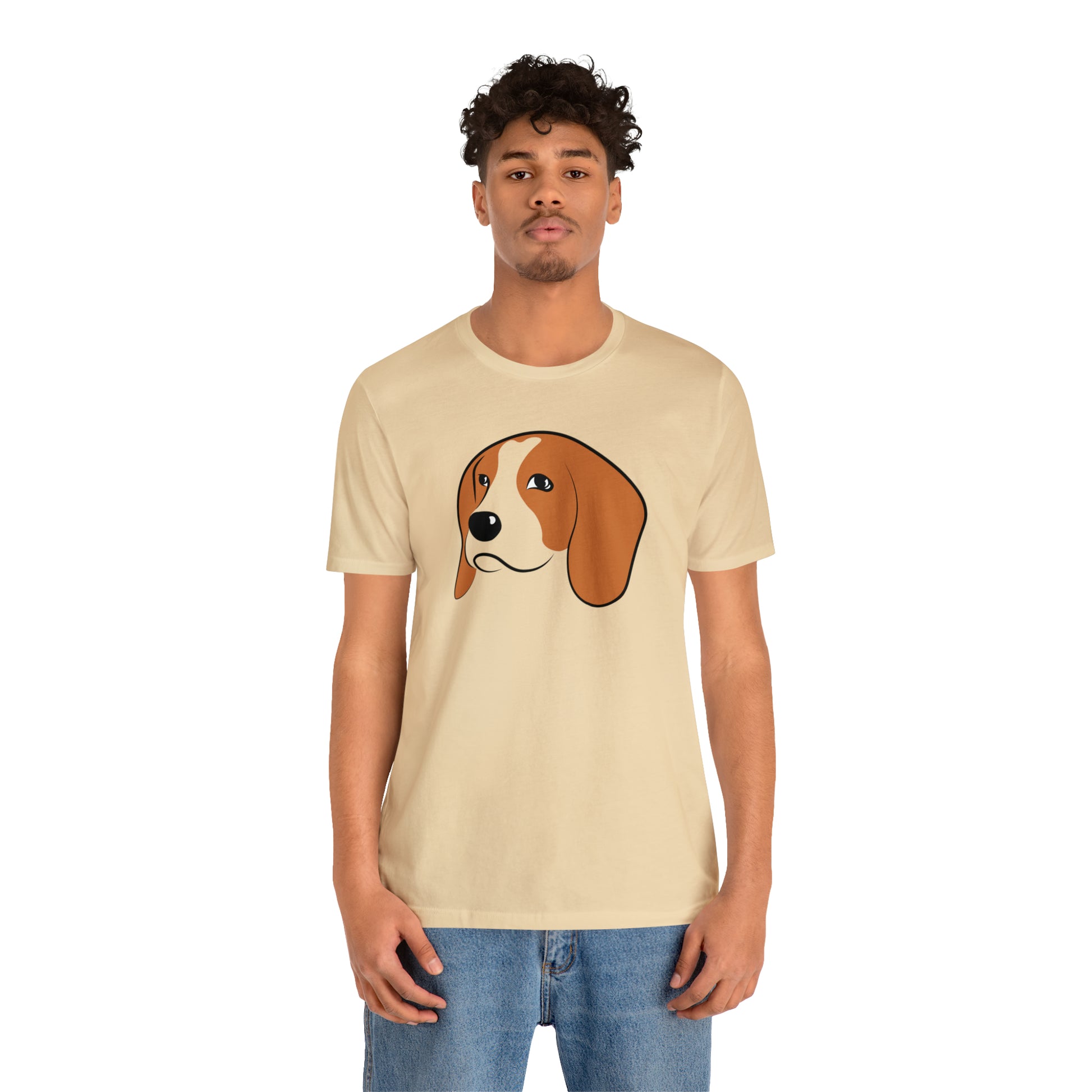 Beagle Face Unisex Jersey Short Sleeve Tee - Finleys Online