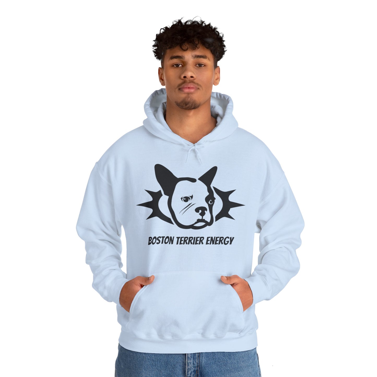 Boston Terrier Energy - Unisex Heavy Blend™ Hooded Sweatshirt - Finleys Online