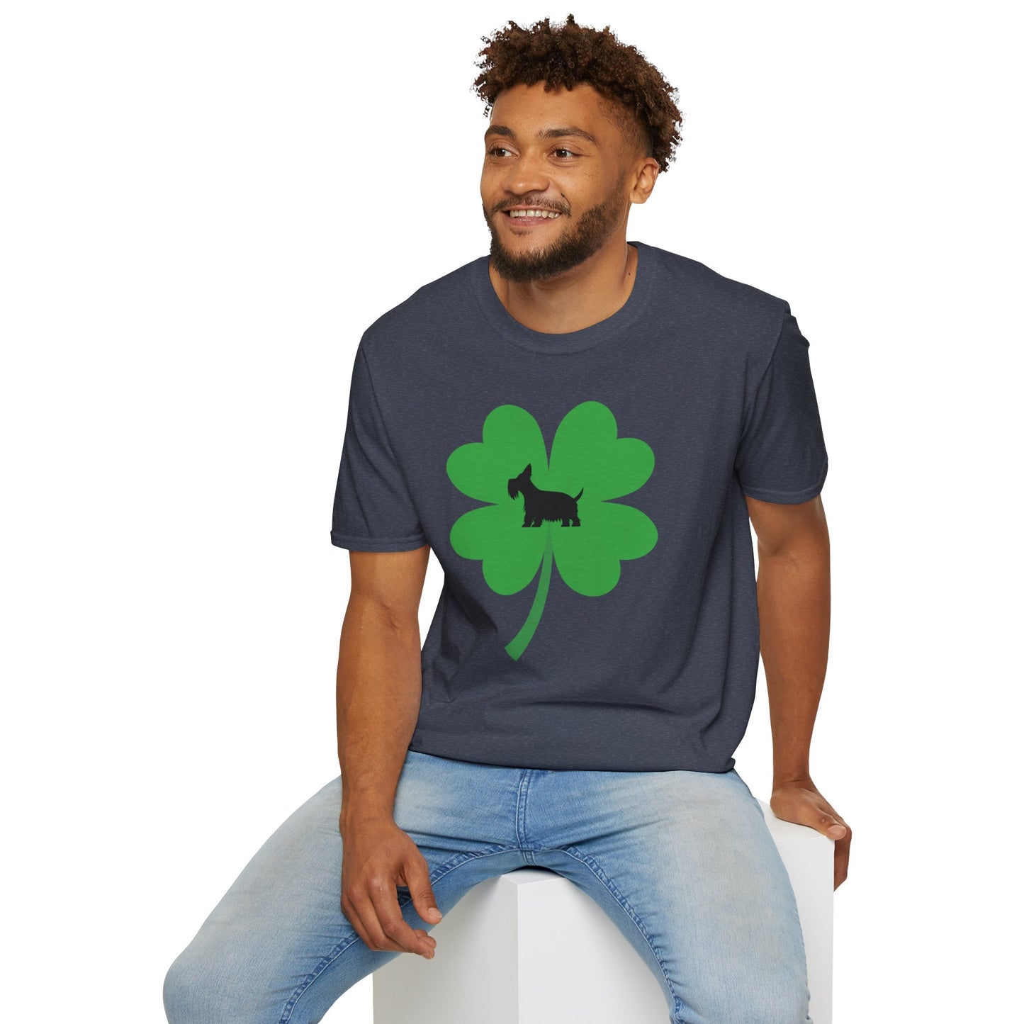 Lucky Scottie Unisex T-Shirt - Finleys Online