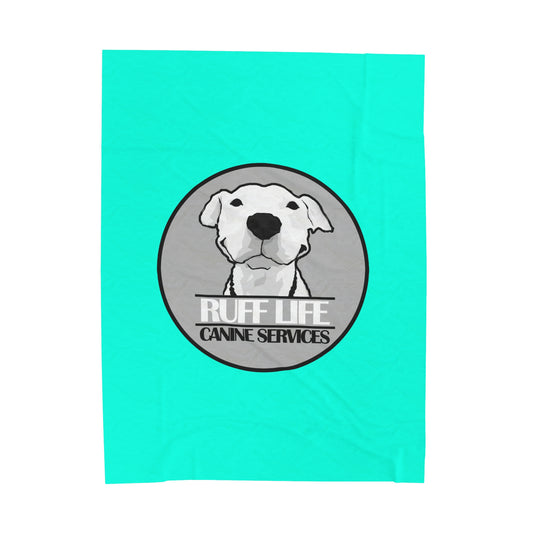 Ruff Life Blanket - Teal