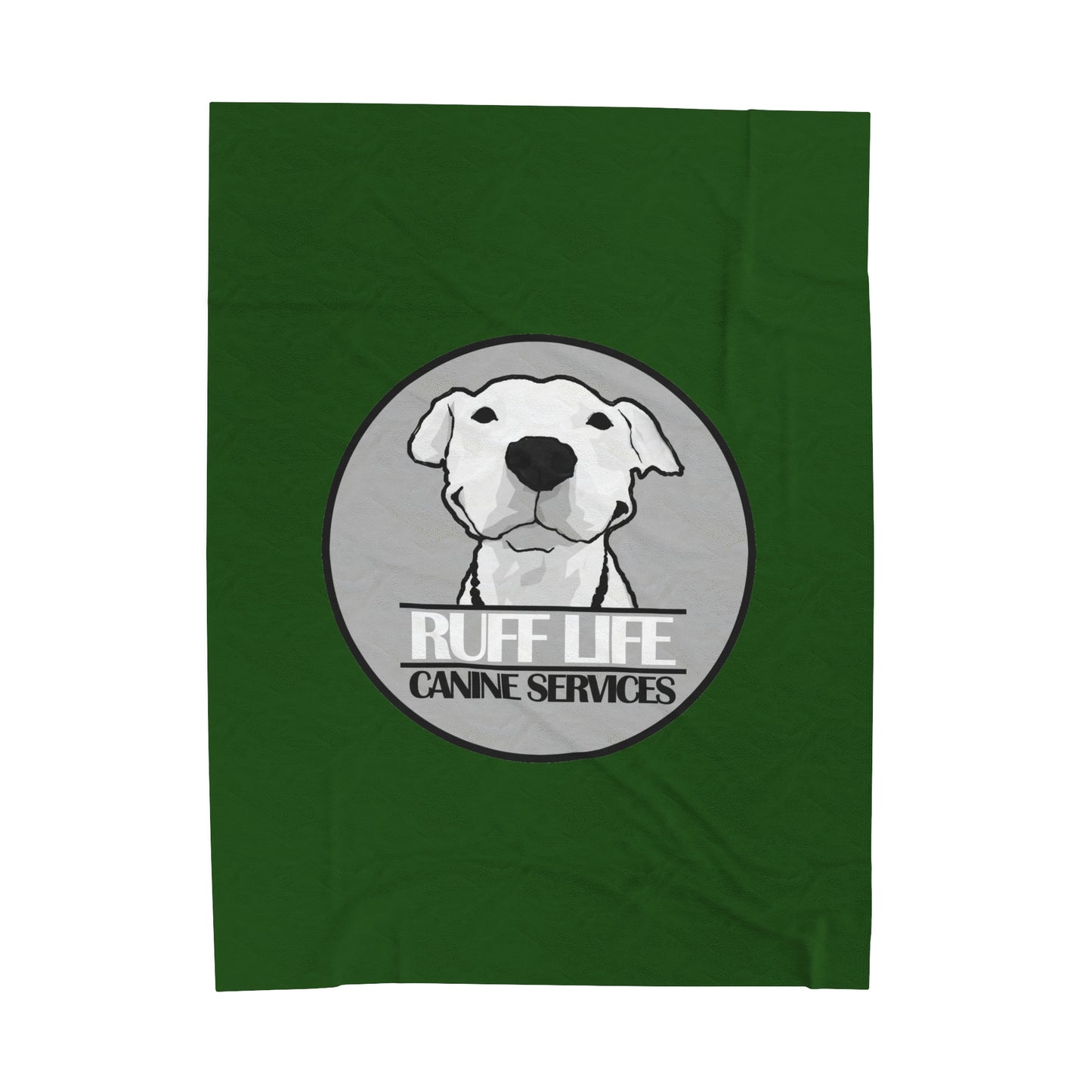 Ruff Life Blanket - Dark Green