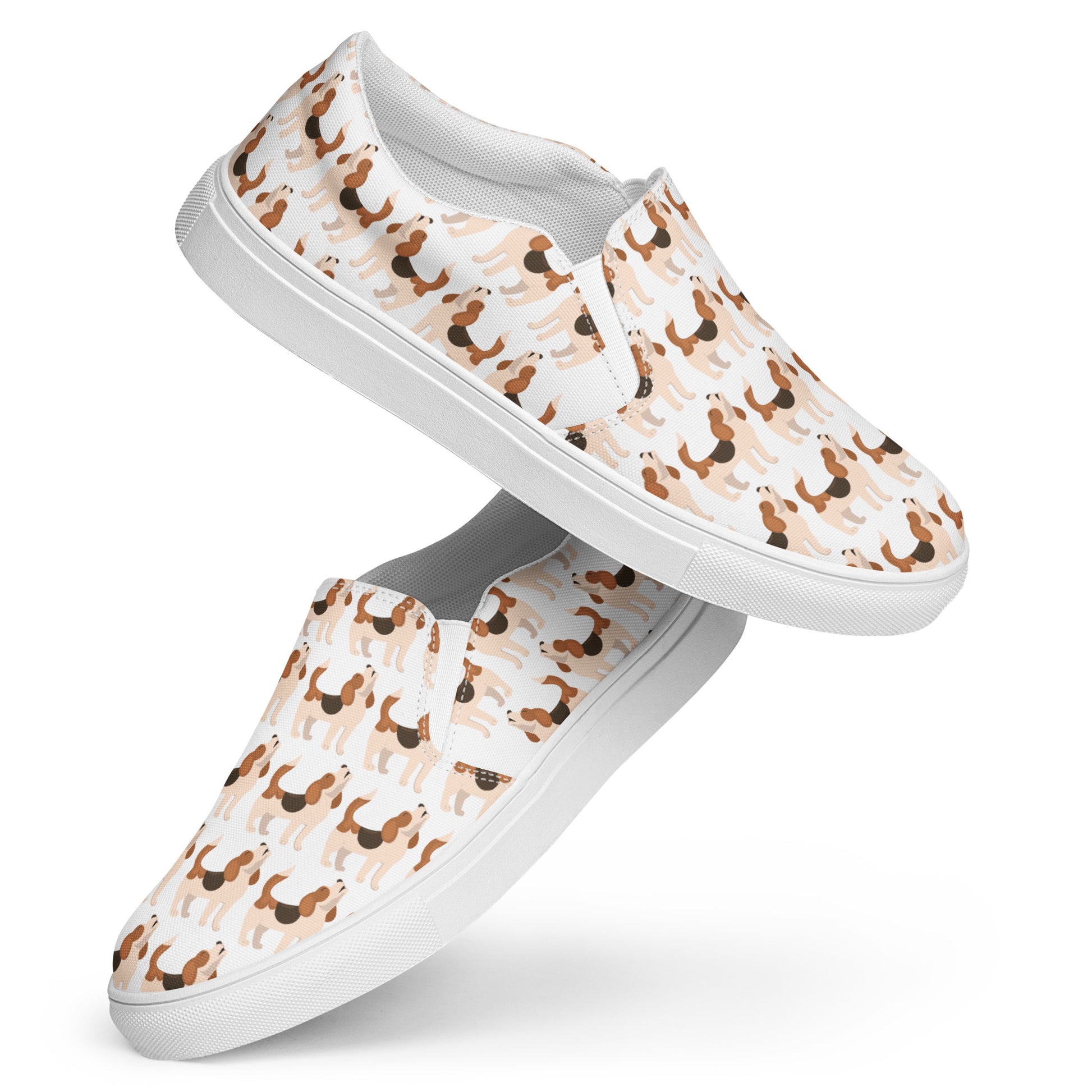 Women’s Howling Beagle Slip-on Canvas Shoes - Finleys Online