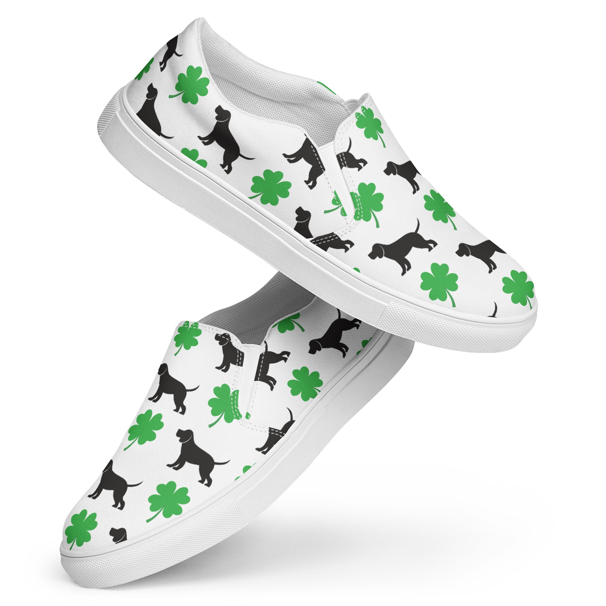 Lucky Beagle Women’s slip-on canvas shoes - Finleys Online