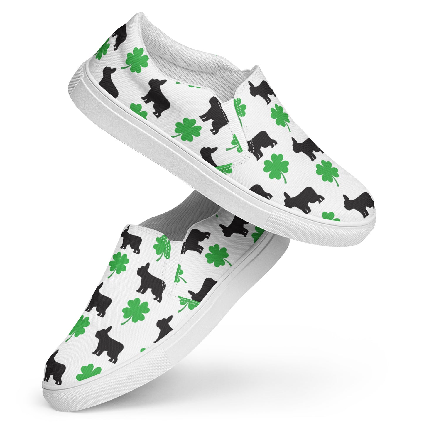 Lucky Frenchie Women’s slip-on canvas shoes - Finleys Online