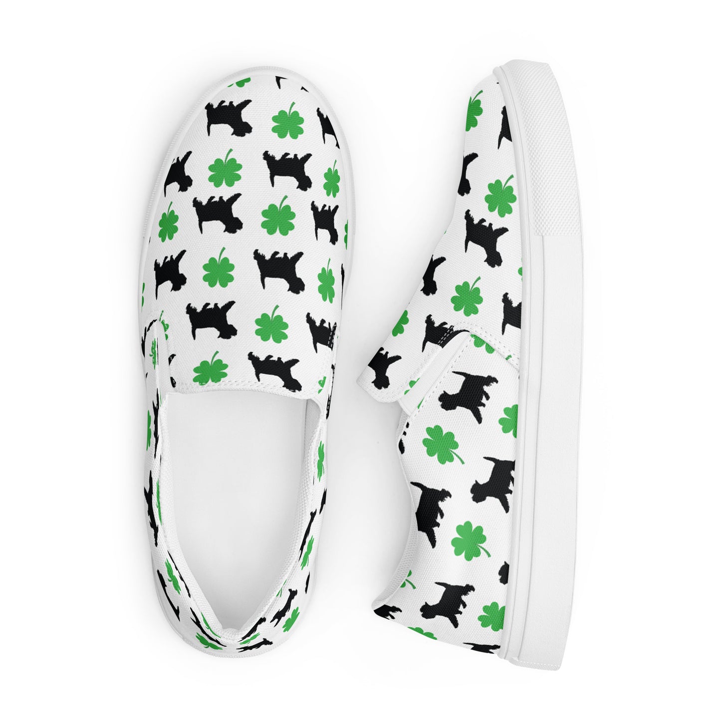 Lucky Westie Women’s slip-on canvas shoes - Finleys Online