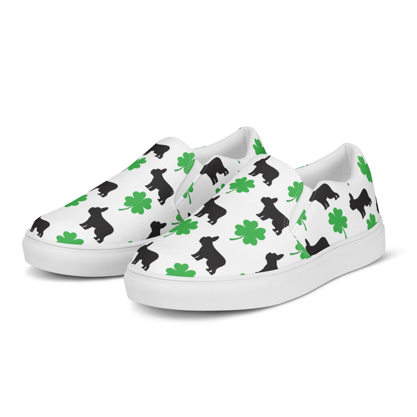 Lucky Frenchie Women’s slip-on canvas shoes - Finleys Online