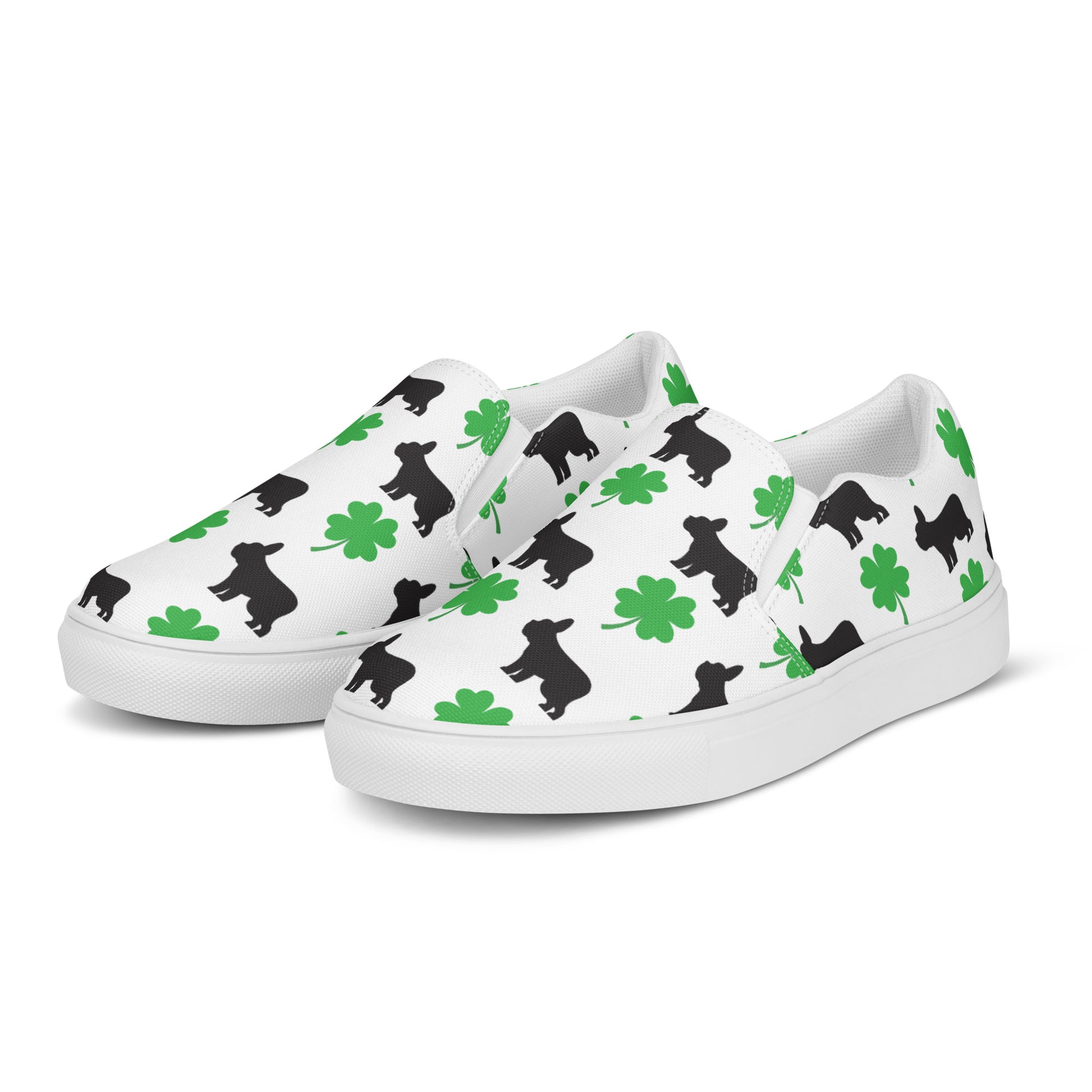 Lucky Frenchie Women’s slip-on canvas shoes - Finleys Online